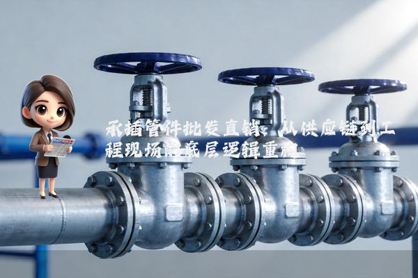 承插管件批发直销:从供应链到工程现场的底层逻辑重构