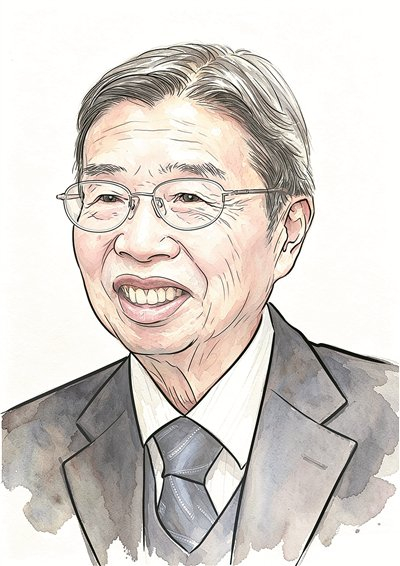 陈俊武，“七一勋章”获得者 (制图：李芸) 